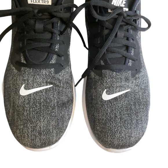 Nike Flex TR 9 Running Training Sneaker Women SZ 12 Black Anthricite AQ7491-002 - Picture 11 of 14